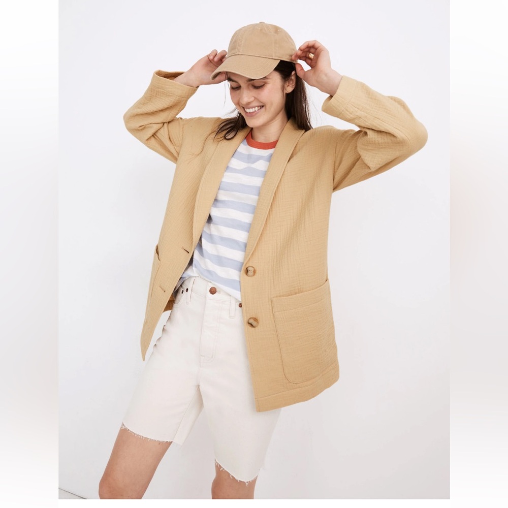 Madewell Lightspun Dorset Blazer